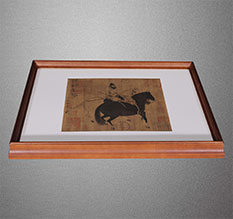 扶绥书画装裱配框服务案例